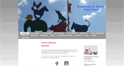 Desktop Screenshot of grundschule-st-marien-wasserliesch.de