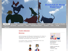 Tablet Screenshot of grundschule-st-marien-wasserliesch.de